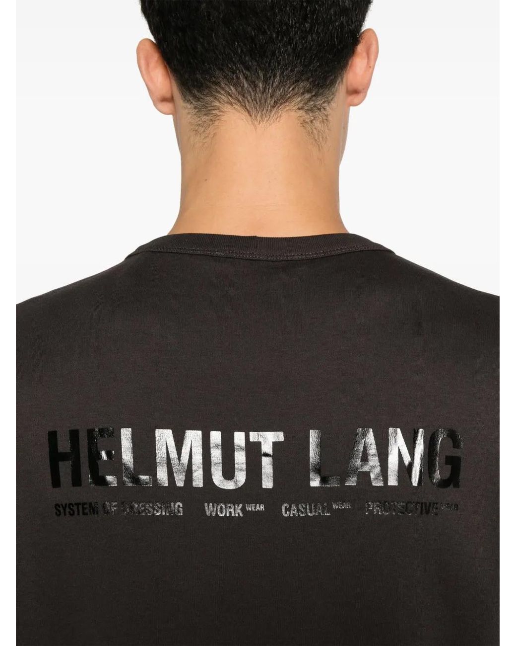 Helmut Lang Black Apex T-Shirt for men