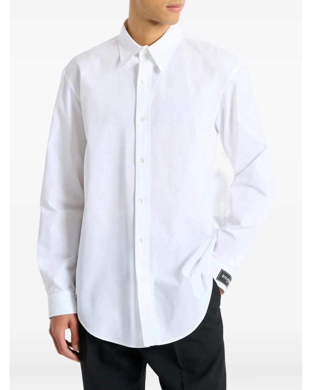 Balmain White Shirt for men