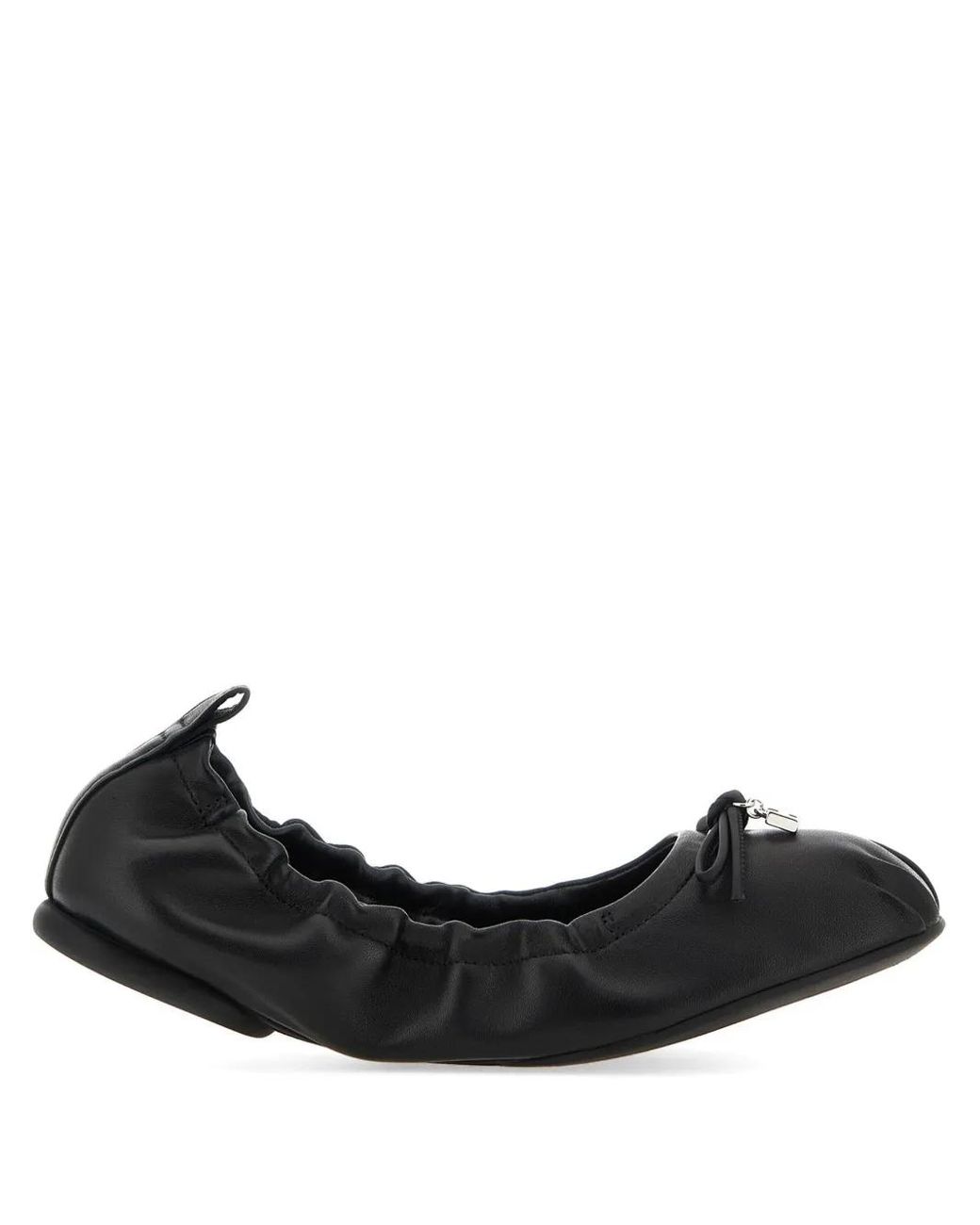 Hogan Black H684 Ballet Flats