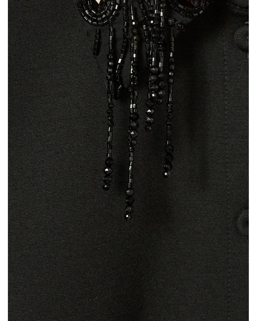 Chemise À Perles De Verre Brodées LaDoubleJ en coloris Black