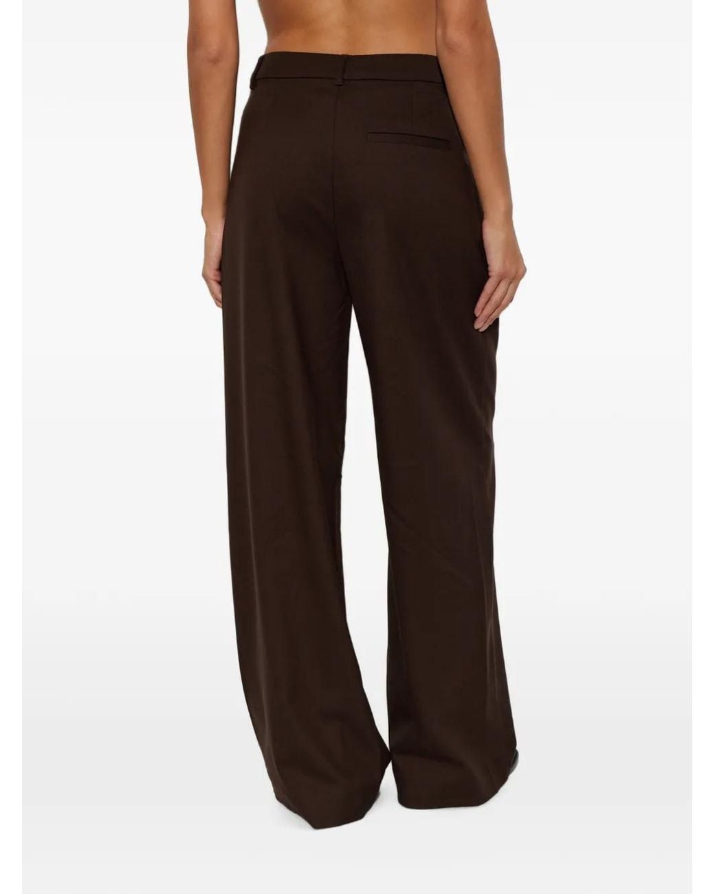 Gestuz Brown Gzpaula Pleated Trousers