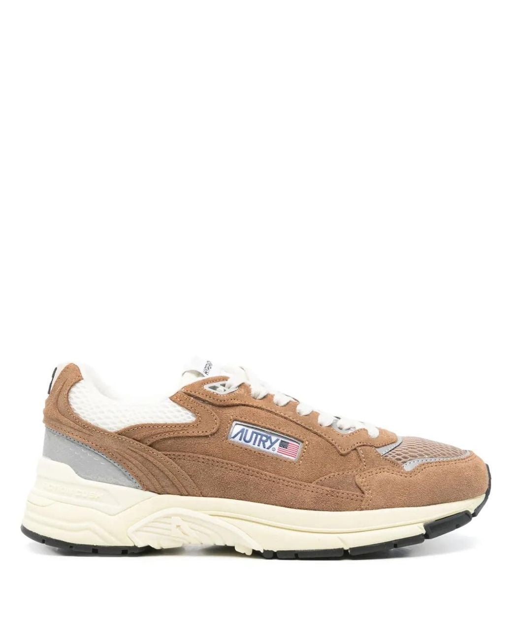 Autry Brown Leather Sneaker for men
