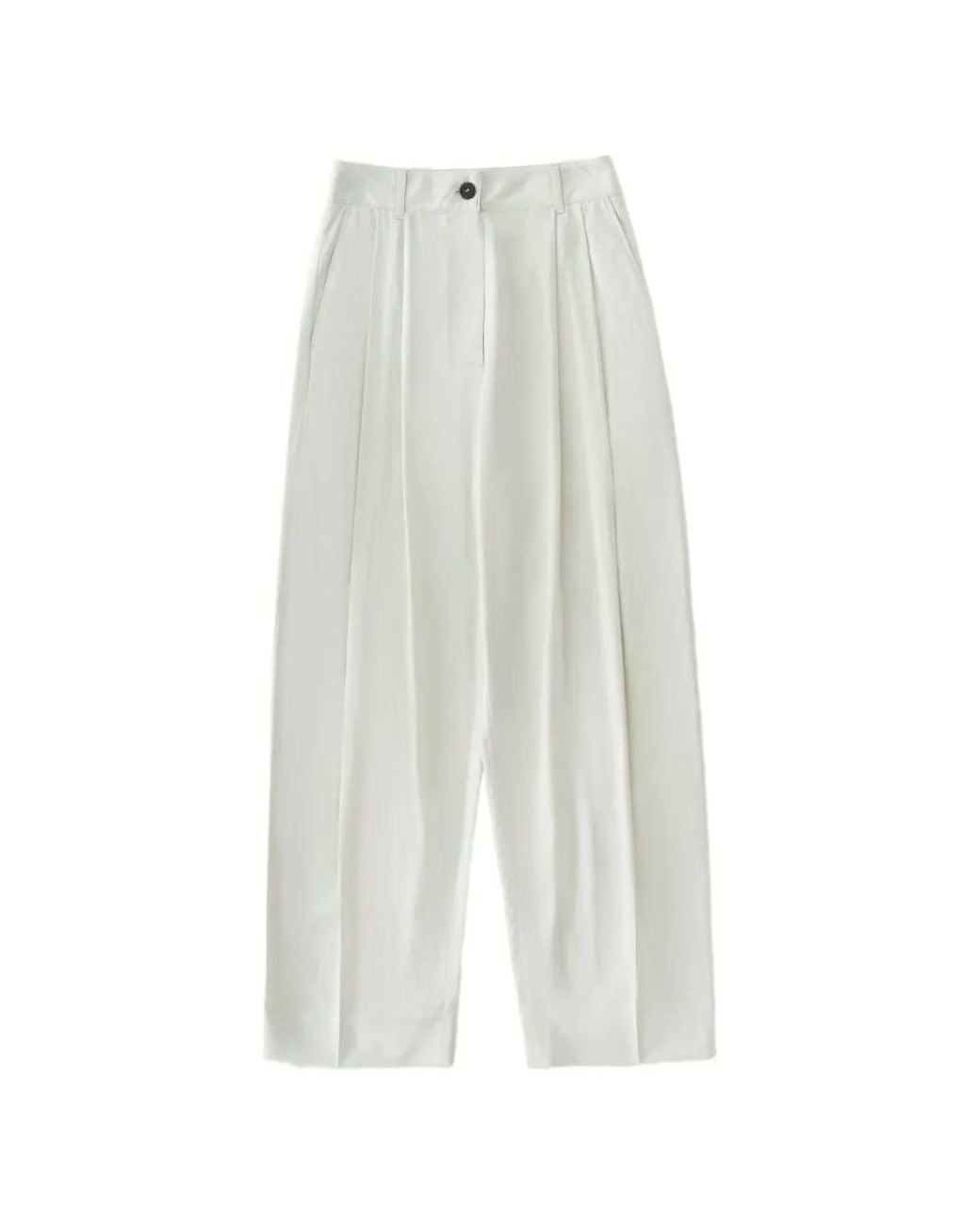 Studio Nicholson White Acuna Trousers