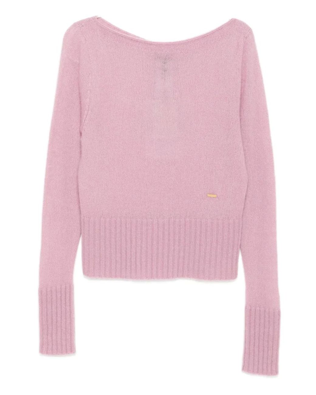Tom Ford Pink Boat-Neck Sweater