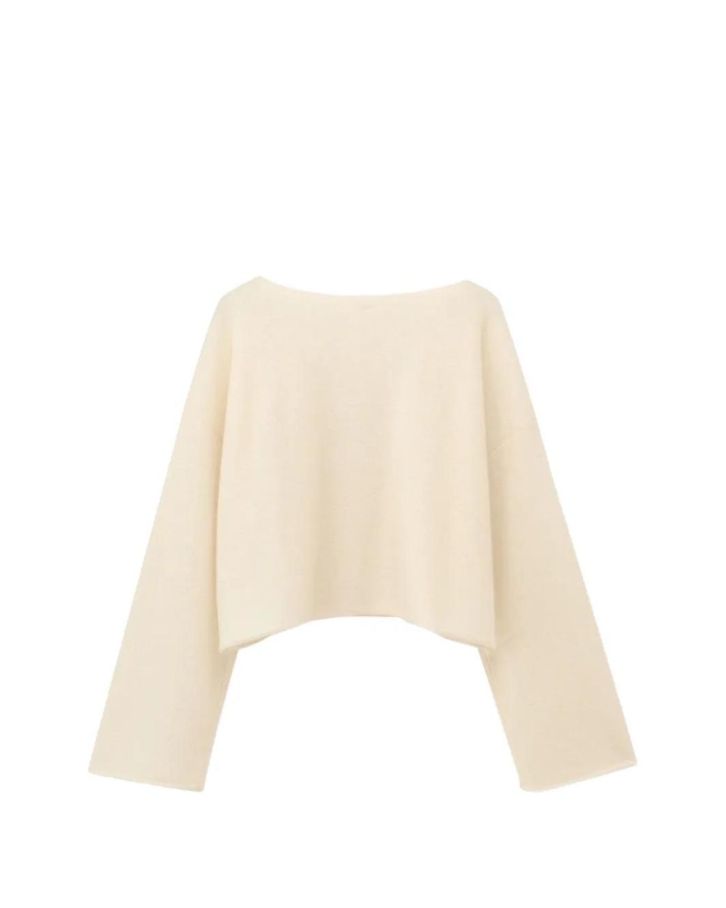 TAIGA TAKAHASHI Natural Bateau-Neck Cashmere Sweater