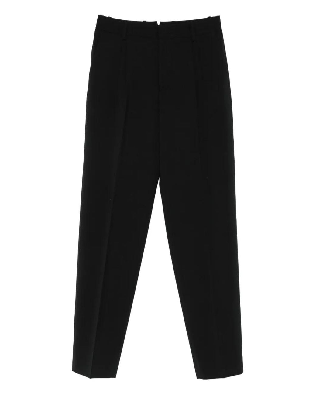 Cellar Door Black Pleated Trousers