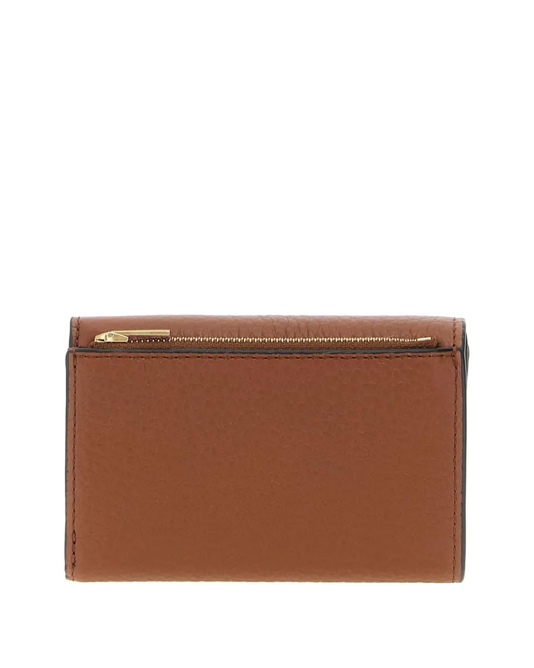 Mulberry Brown Multi-Card Flap Wallet