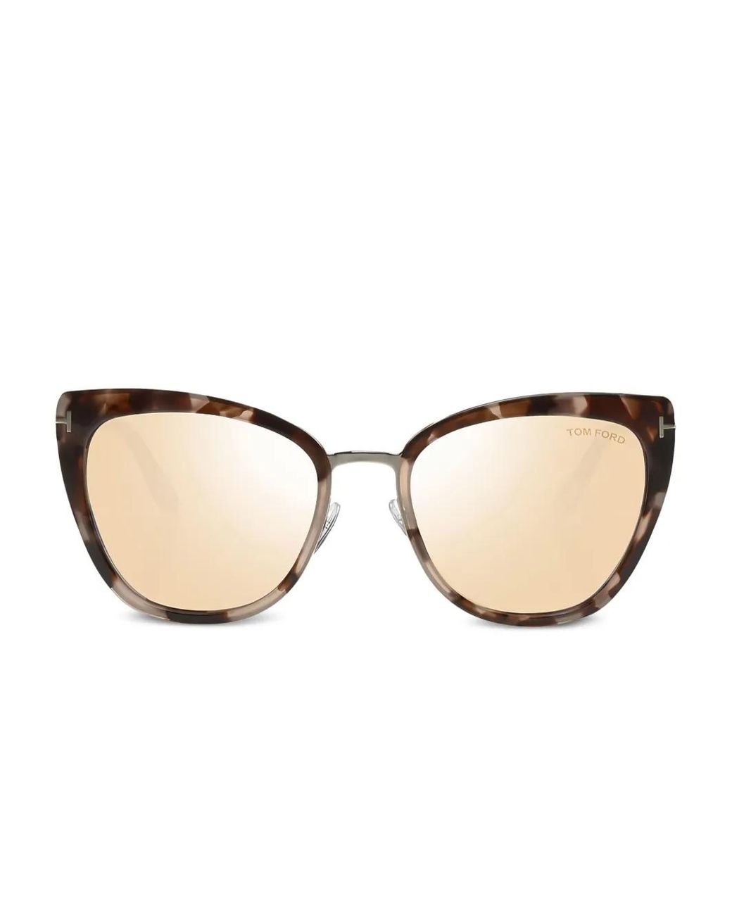 Tom Ford Natural Cat-Eye Frame Sunglasses