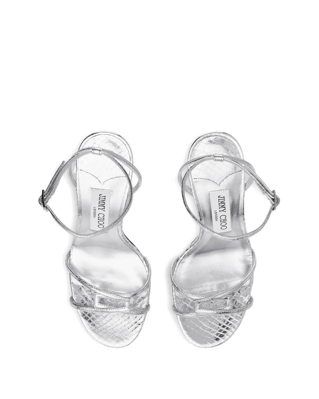 Jimmy Choo White Flat Shoes