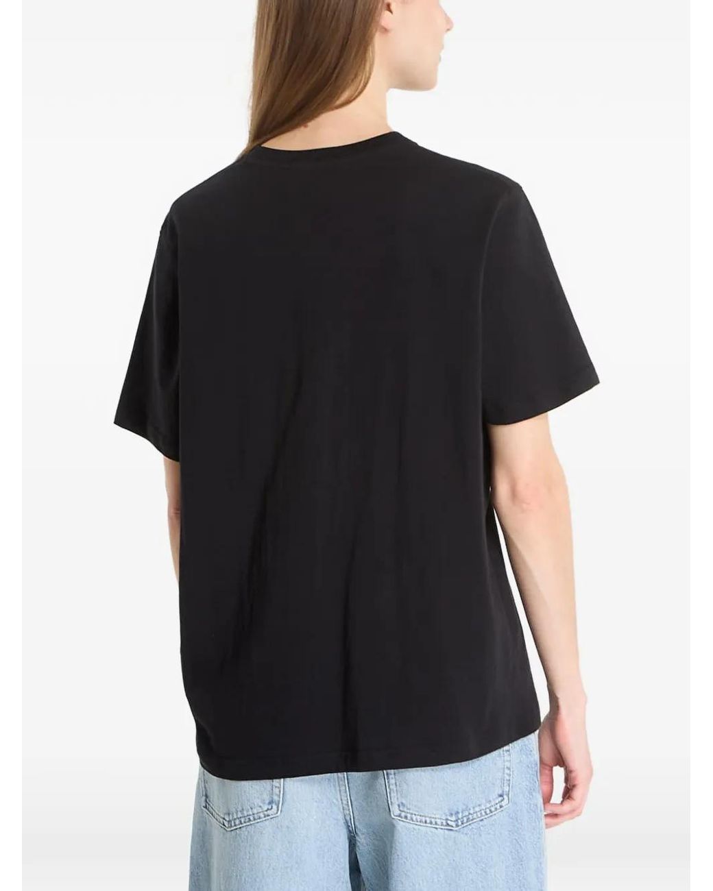 Dime Black T-Shirt À Logo Imprimé