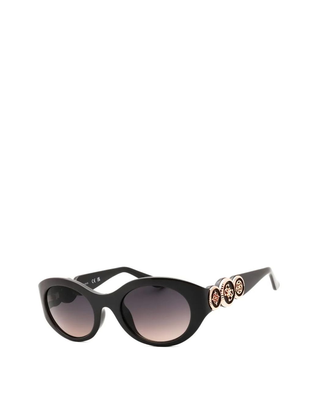 Guess Black Oval-Frame Sunglasses