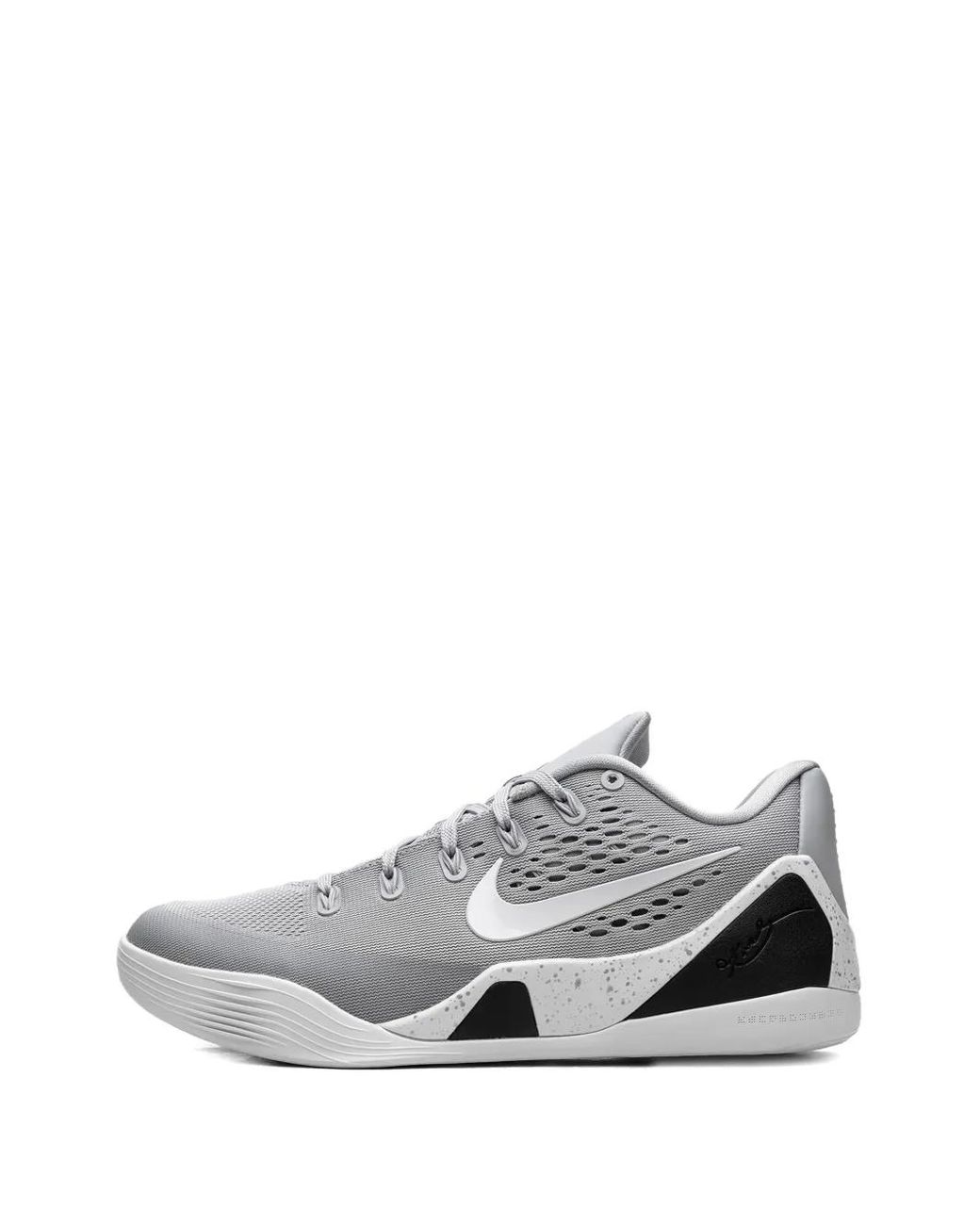 Nike Gray Kobe 9 Em Low-Tops Sneakers for men