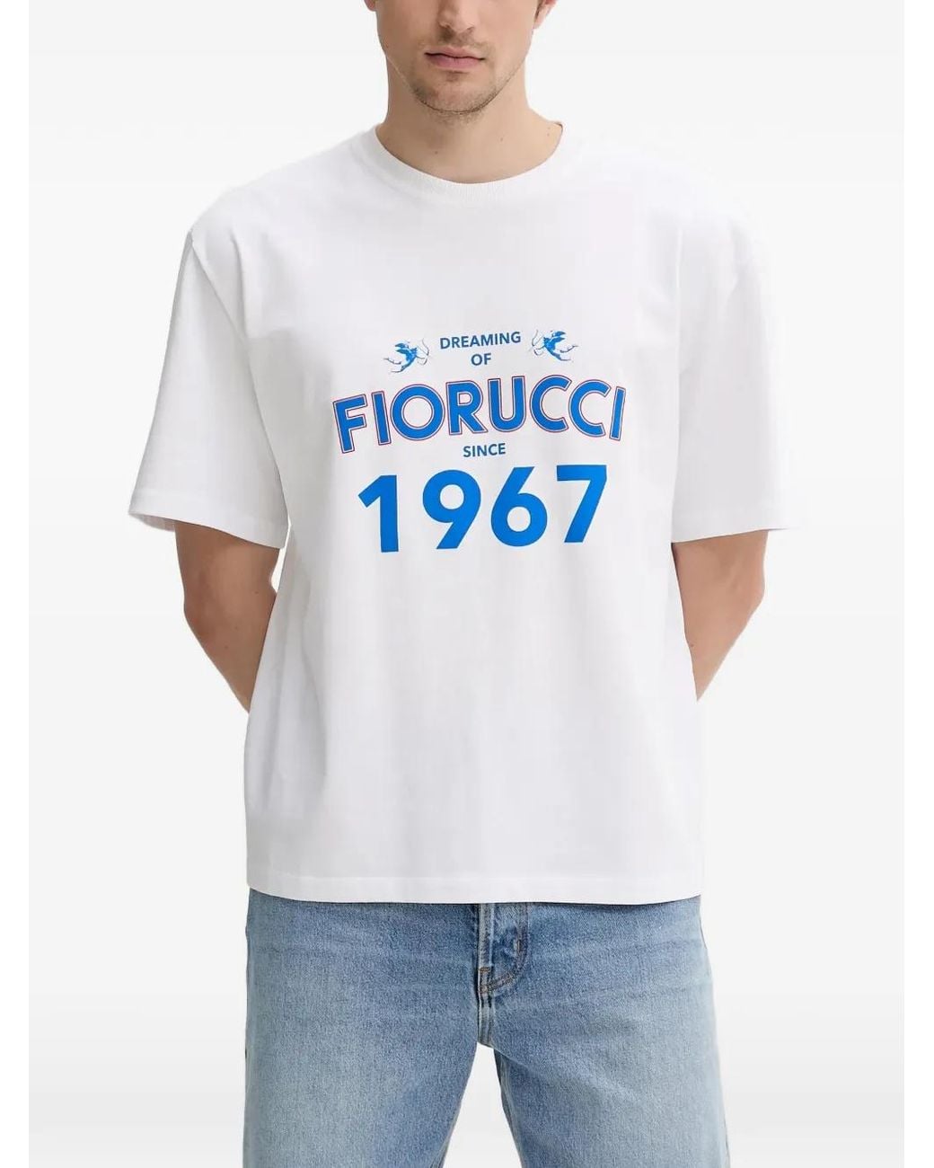 Fiorucci Gray Dreaming 1967 T-Shirt for men