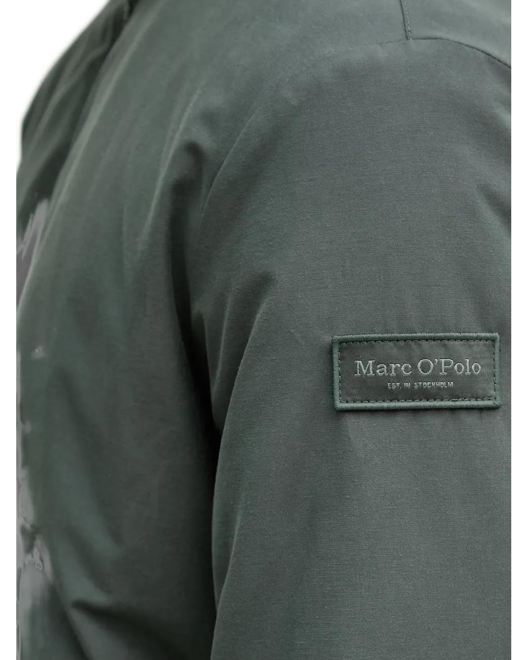 Marc O' Polo Gray Zip-Up High-Neck Jacket for men