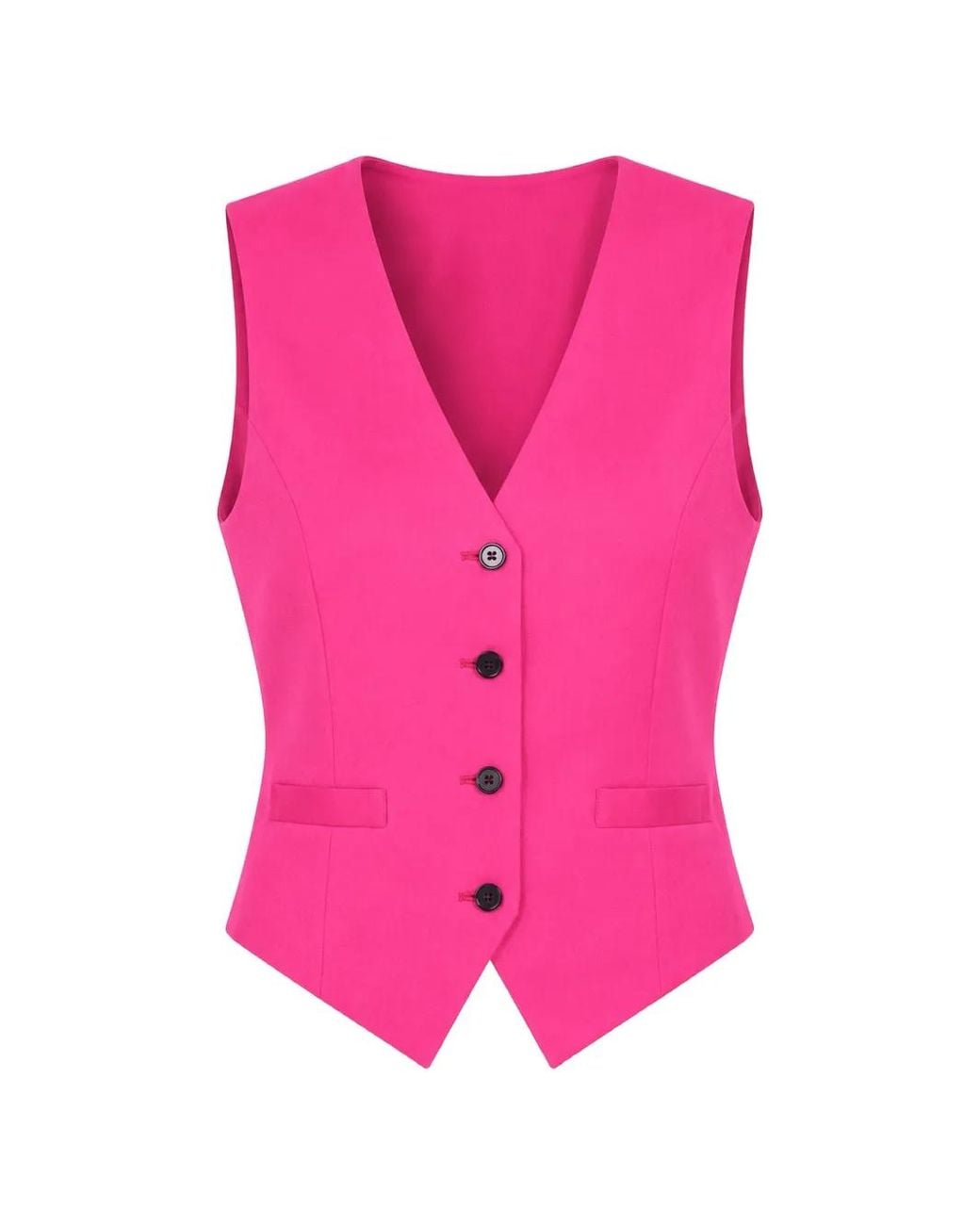 Chaleco Con Cuello En V Barbara Bui de color Pink