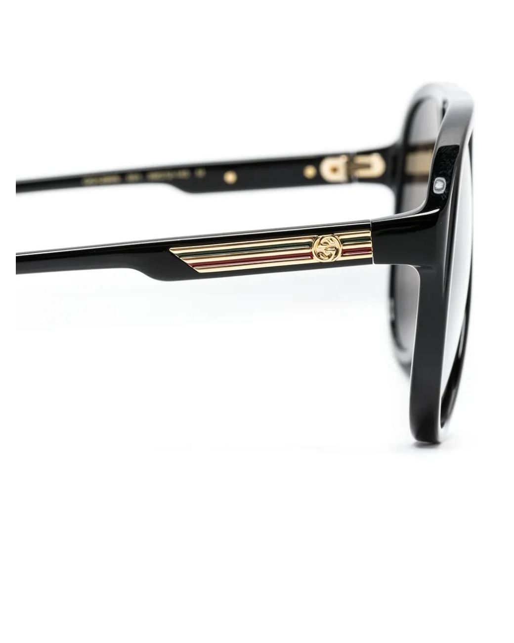 Gucci Gray Pilot-Frame Sunglasses for men
