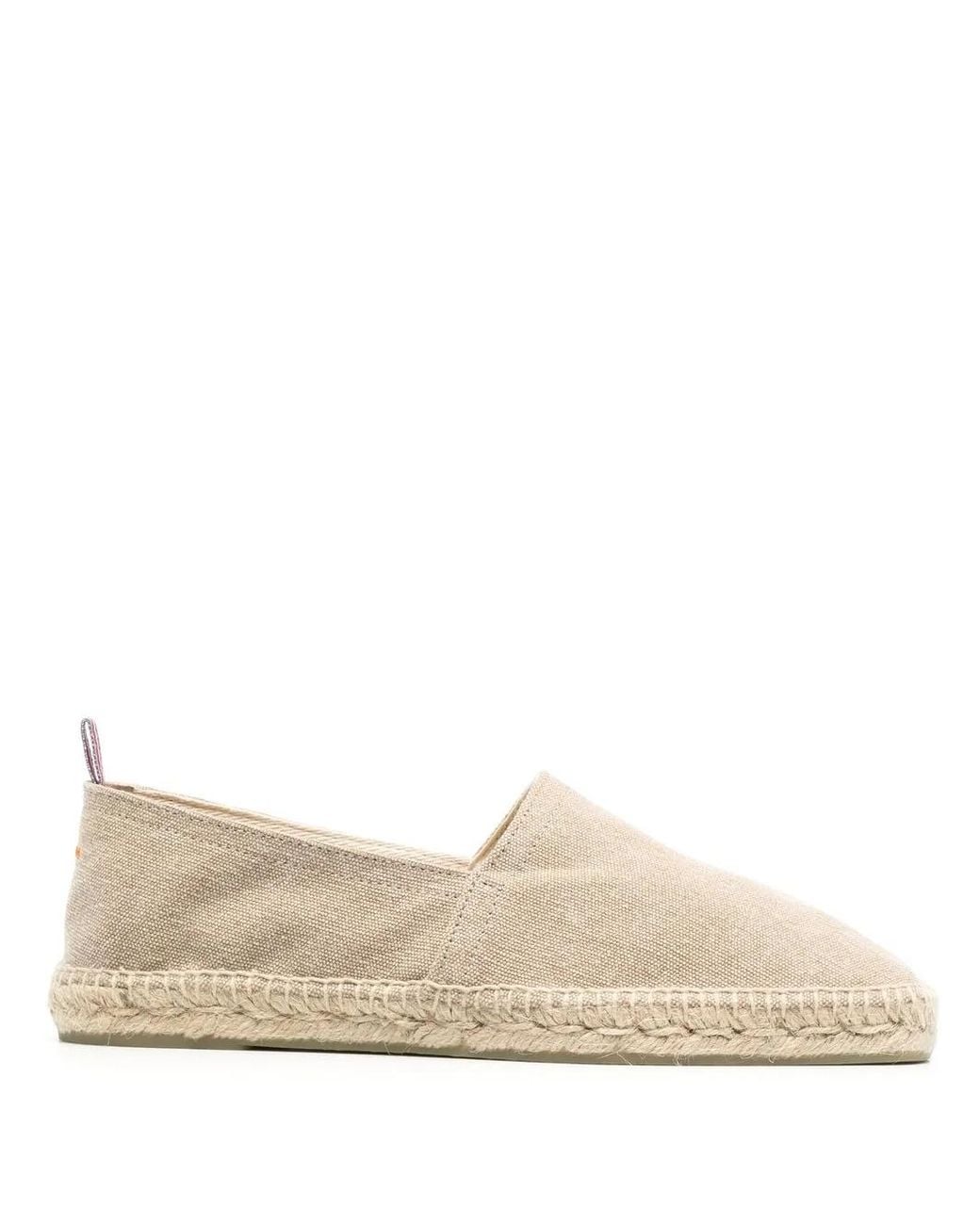 Castaner Natural Slip On Espadrilles for men