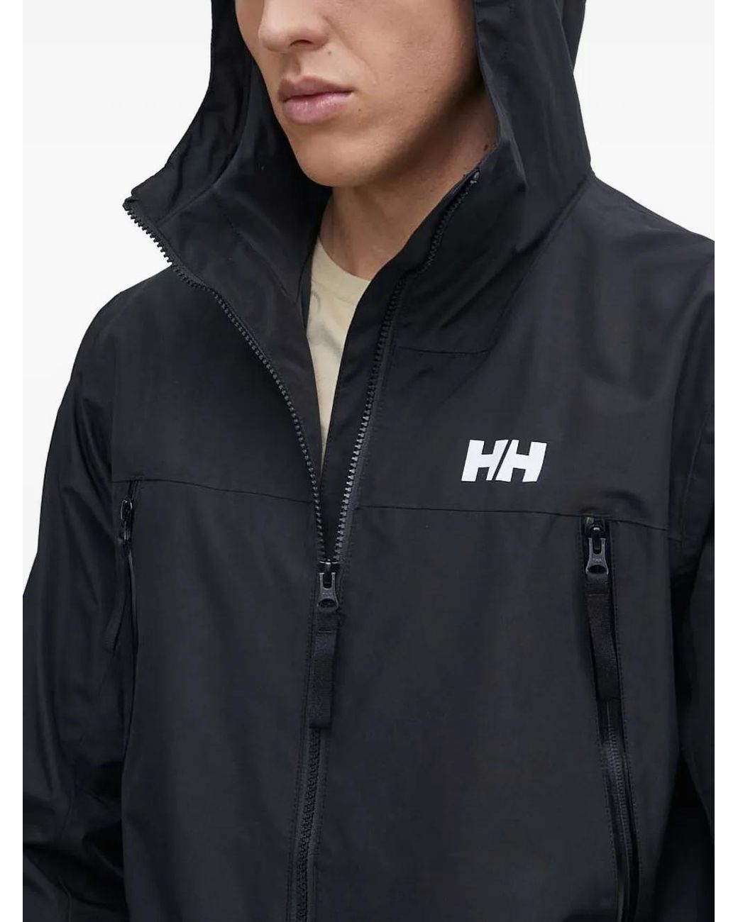 Helly Hansen Blue Zipped Hooded Lightweight Jacket for men