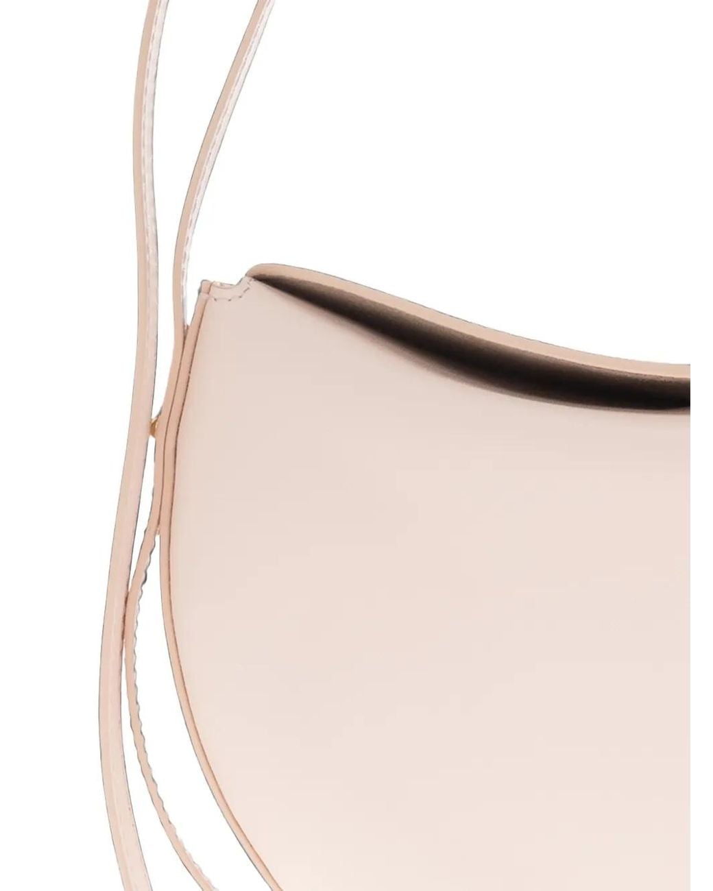 Furla Pink Moonstone Leather Shoulder Bag