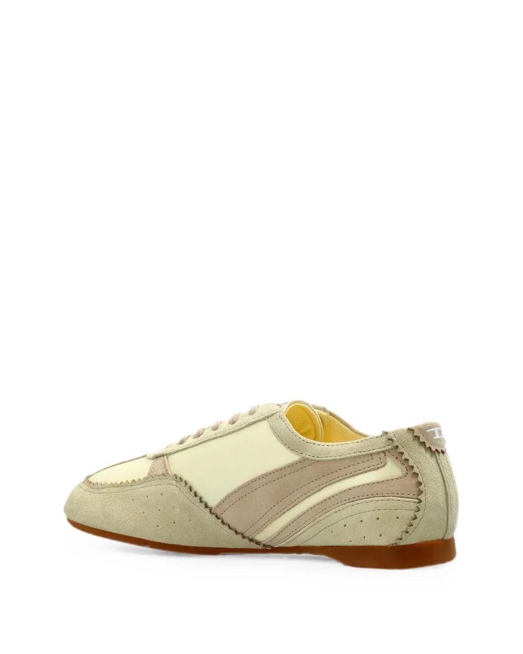DIESEL White D-Mile Ii Low-Top Sneakers