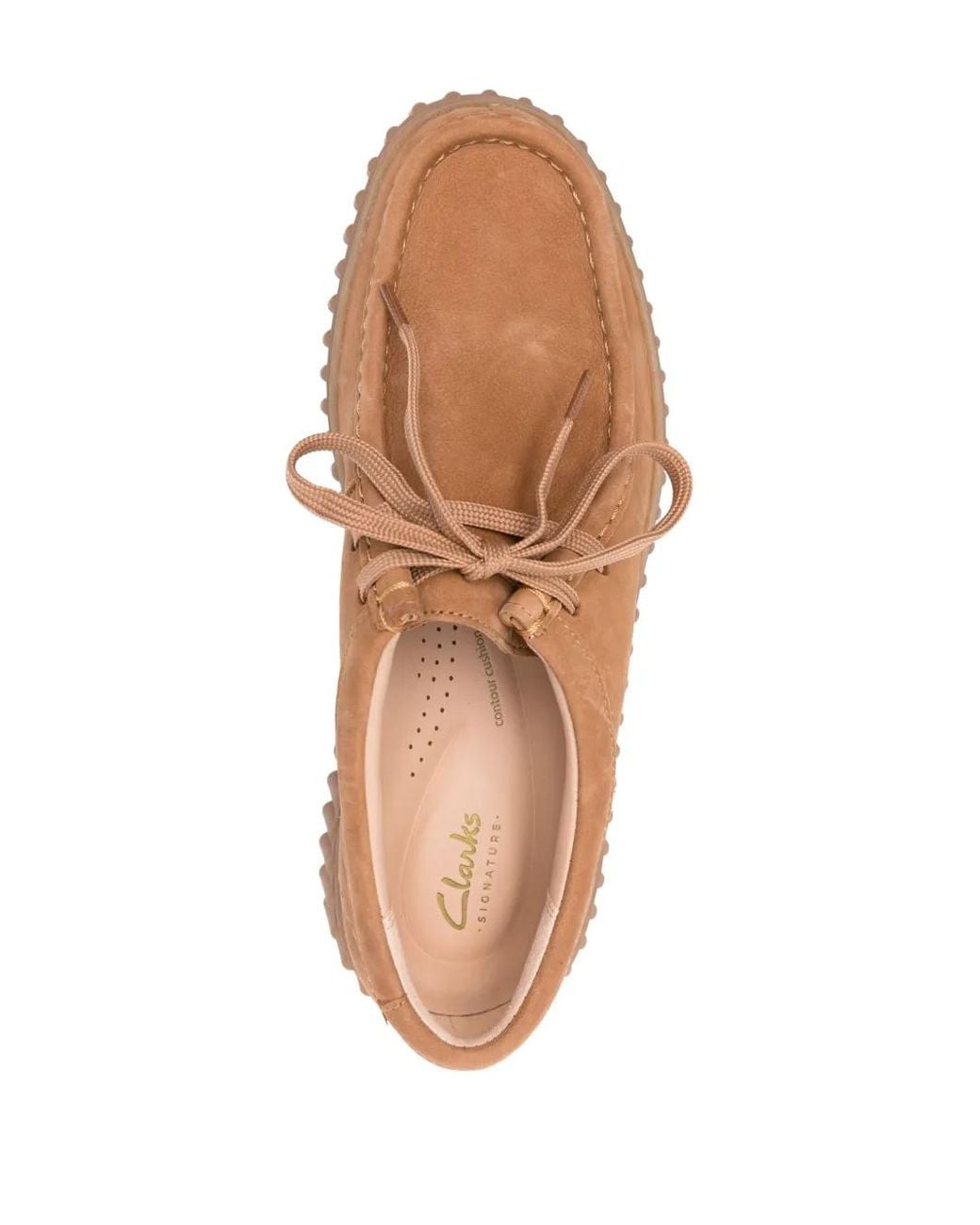 Clarks Brown Torhill Bee Leather Loafers