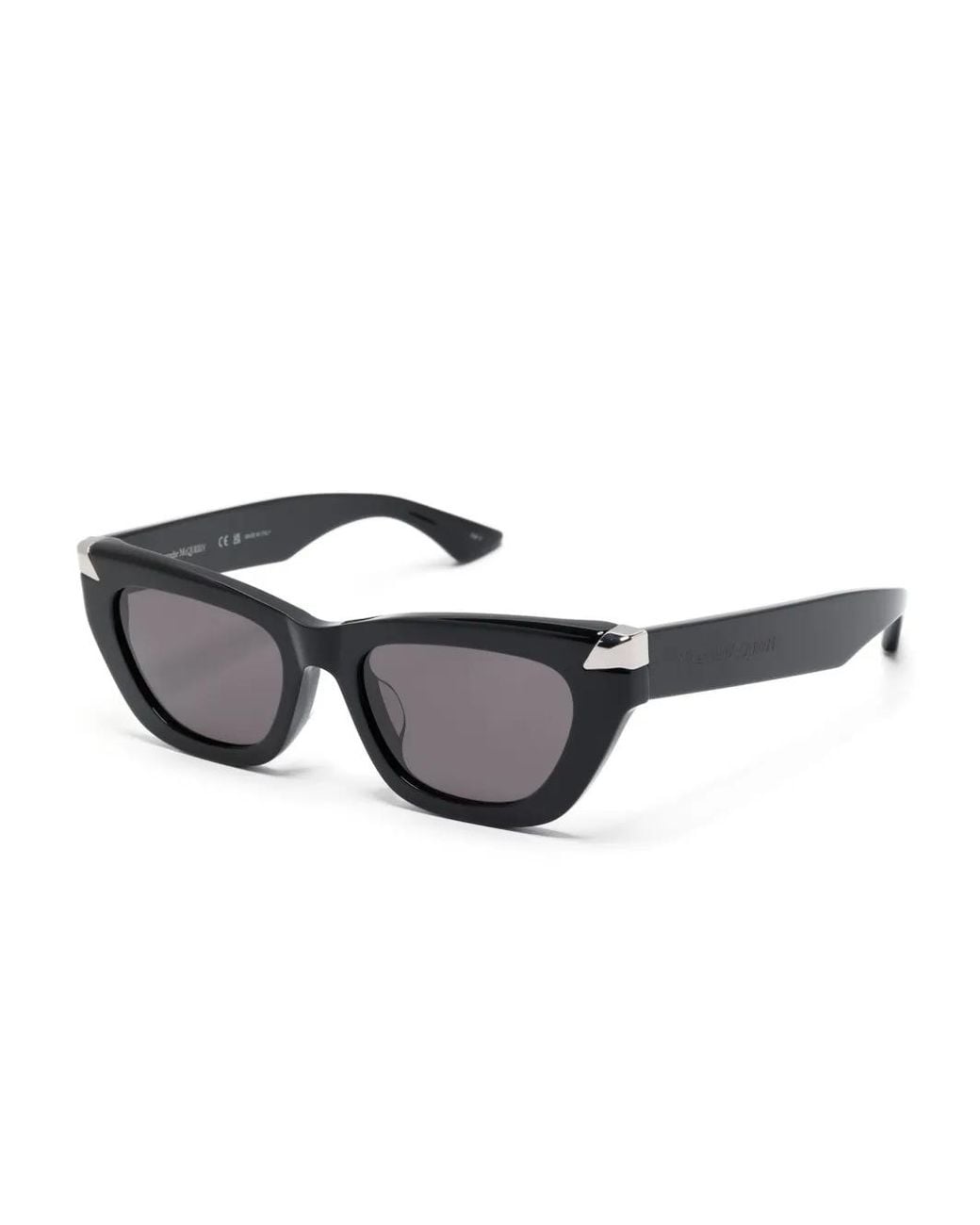 Eye Rivetis McQueen Geometric Punk Rivet Sunglasses in Brown | Lyst