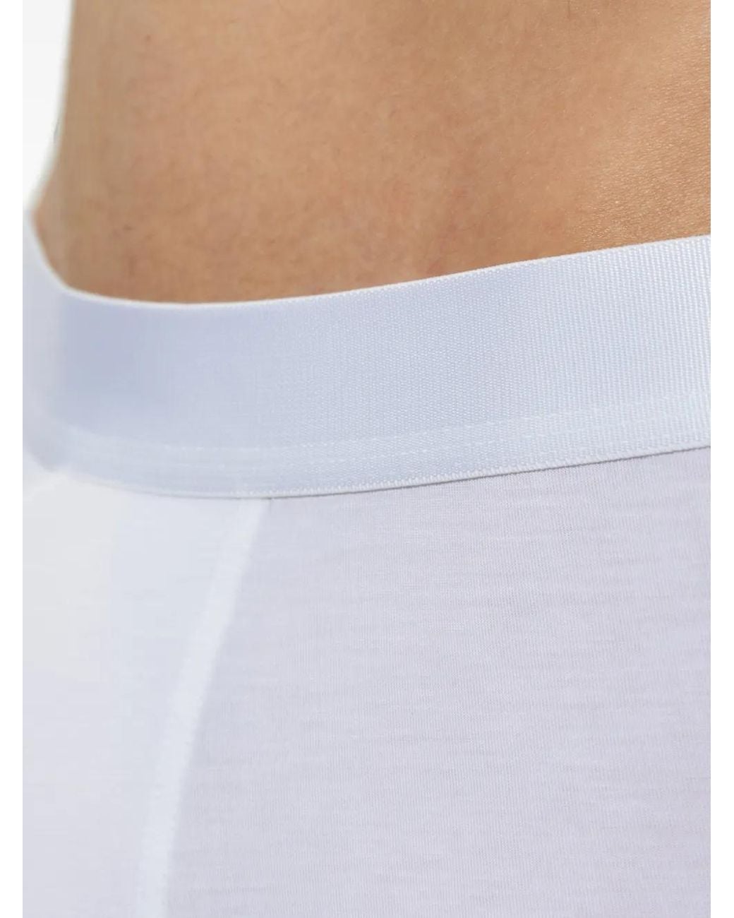 CDLP White Logo-Waistband Boxers (Set Of Three) for men