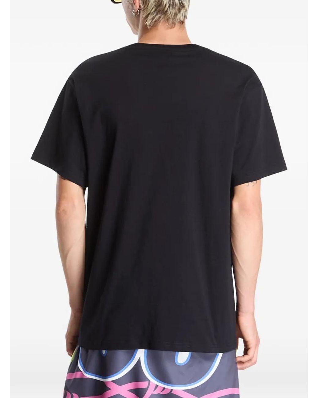 RIPNDIP Black Spacing Out Graphic-Print T-Shirt for men