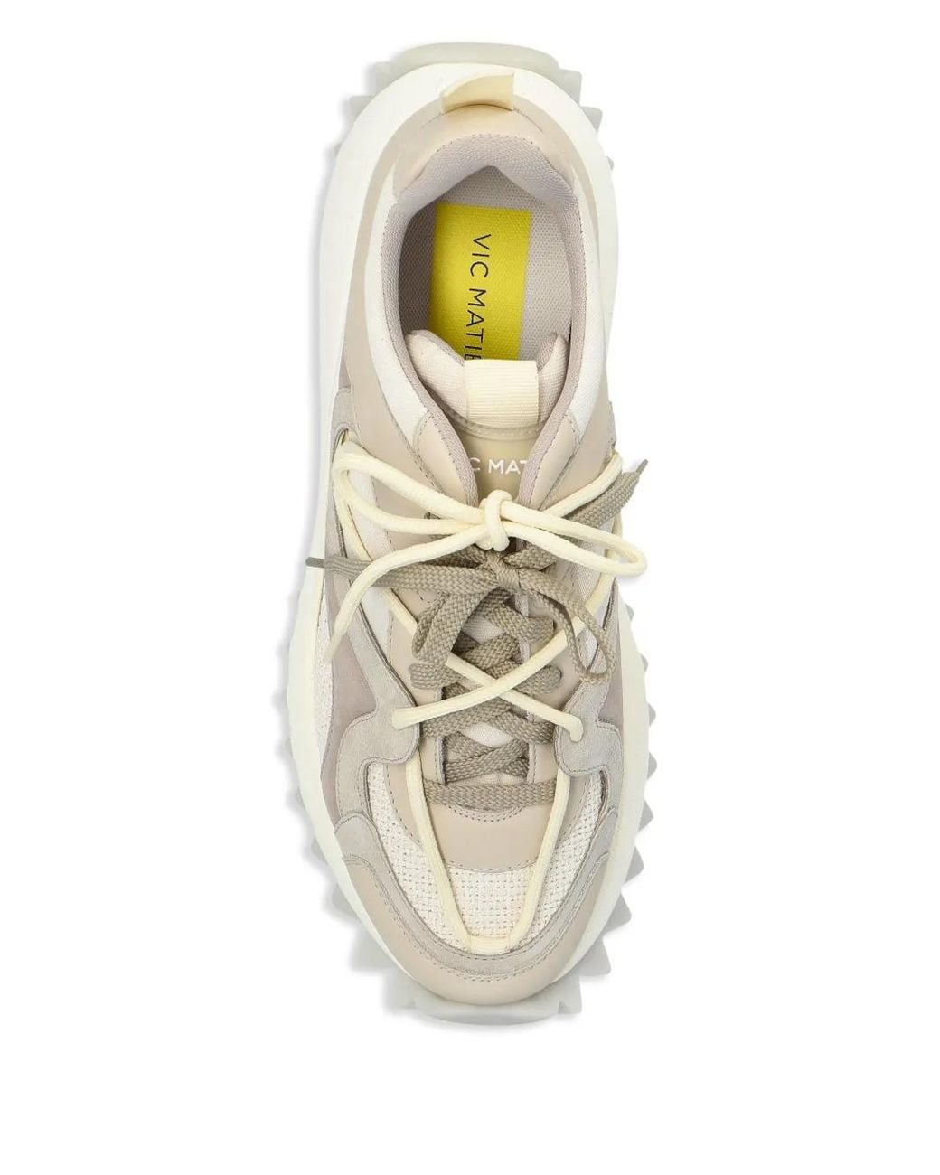 Vic Matié White Running Trek Sneakers