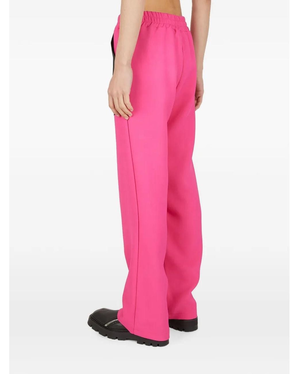 (DI)VISION Pink Patch-Pocket Trousers