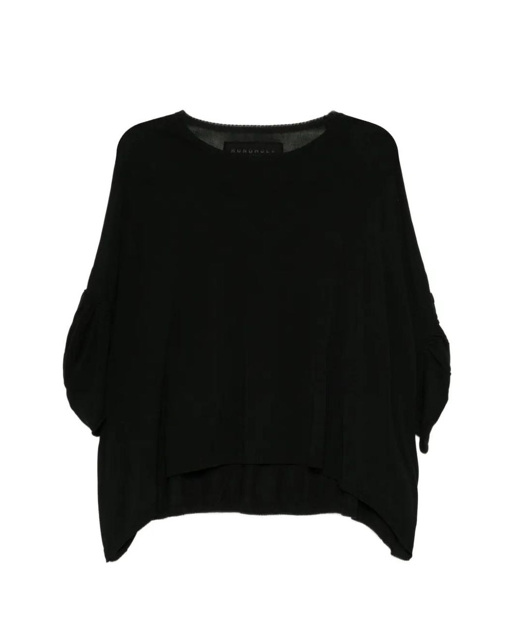 Rundholz Black Puff-Sleeve T-Shirt