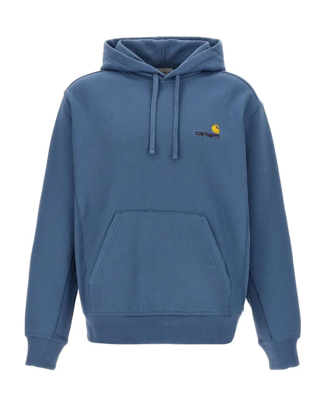 Carhartt Blue American Script Hoodie for men
