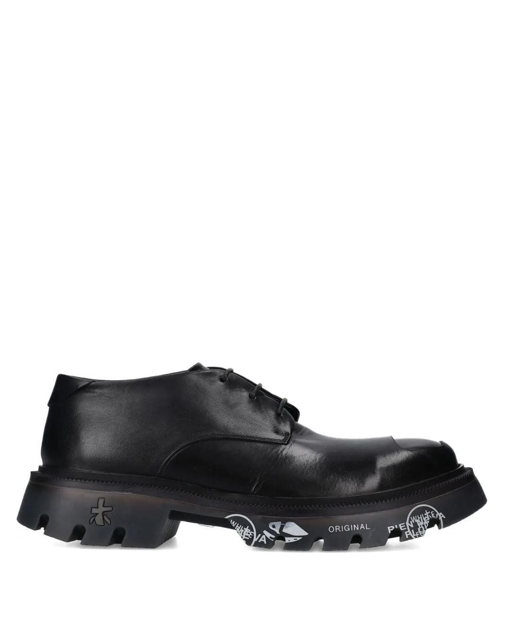 Scarpe Stringate Peckham di Premiata in Black da Uomo