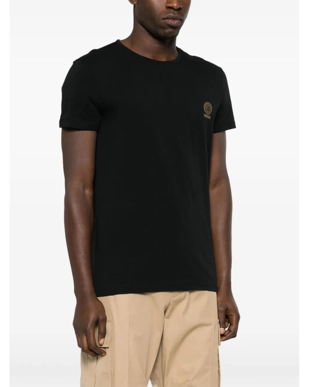 Versace Black Topwear for men