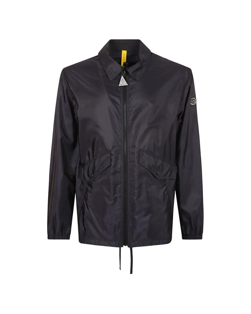 Moncler Blue X Mercedes-Benz Zip-Up Jacket for men