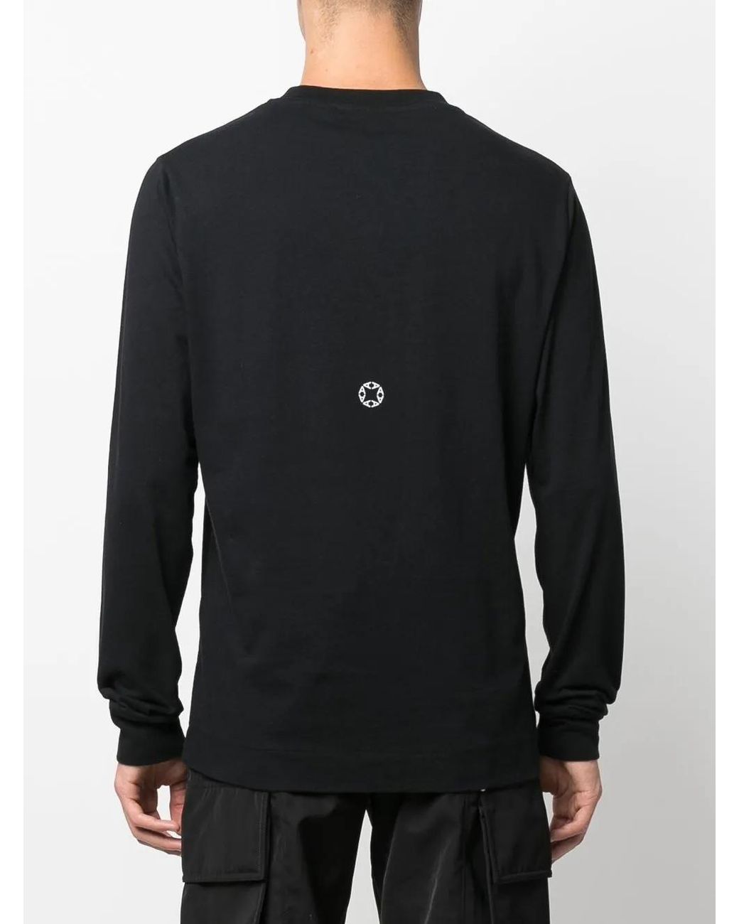 1017 ALYX 9SM Black Logo-Print Cotton T-Shirt