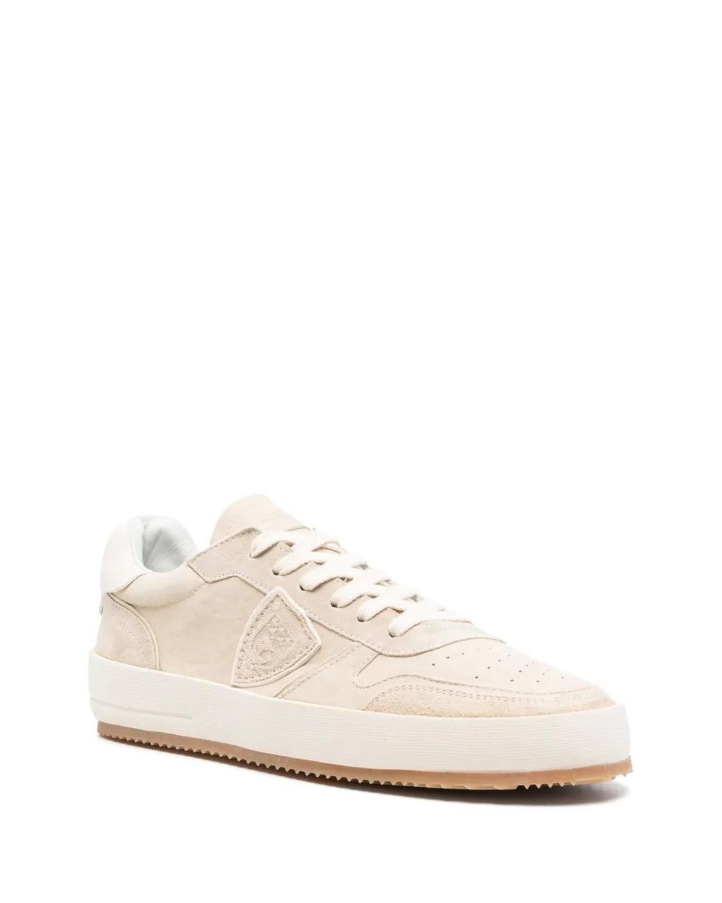 Philippe Model White Flat Shoes for men