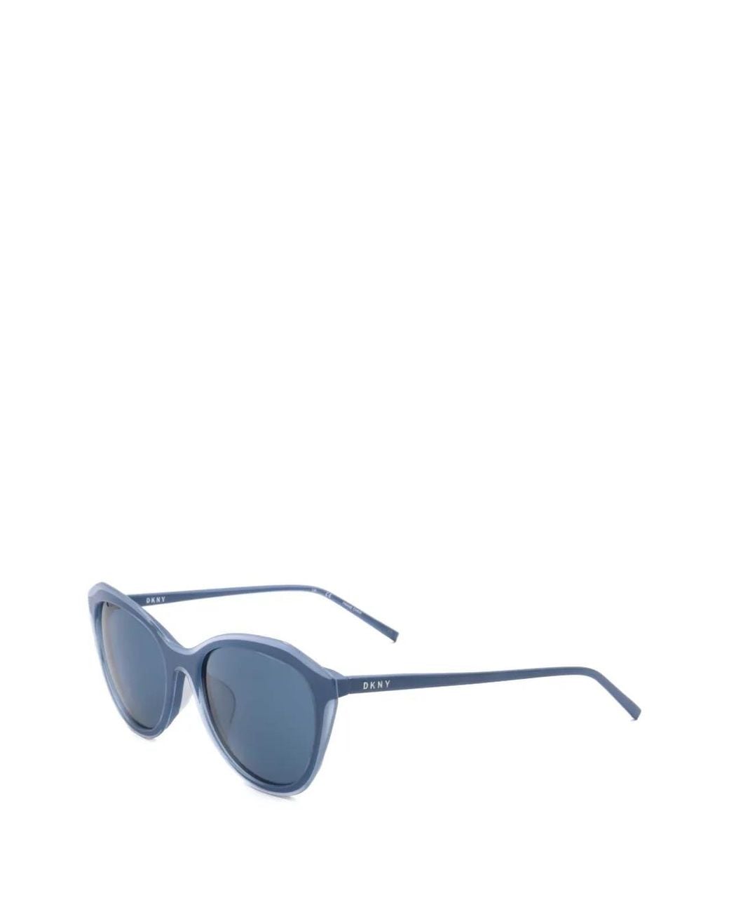 DKNY Blue Cat-Eye Frame Sunglasses