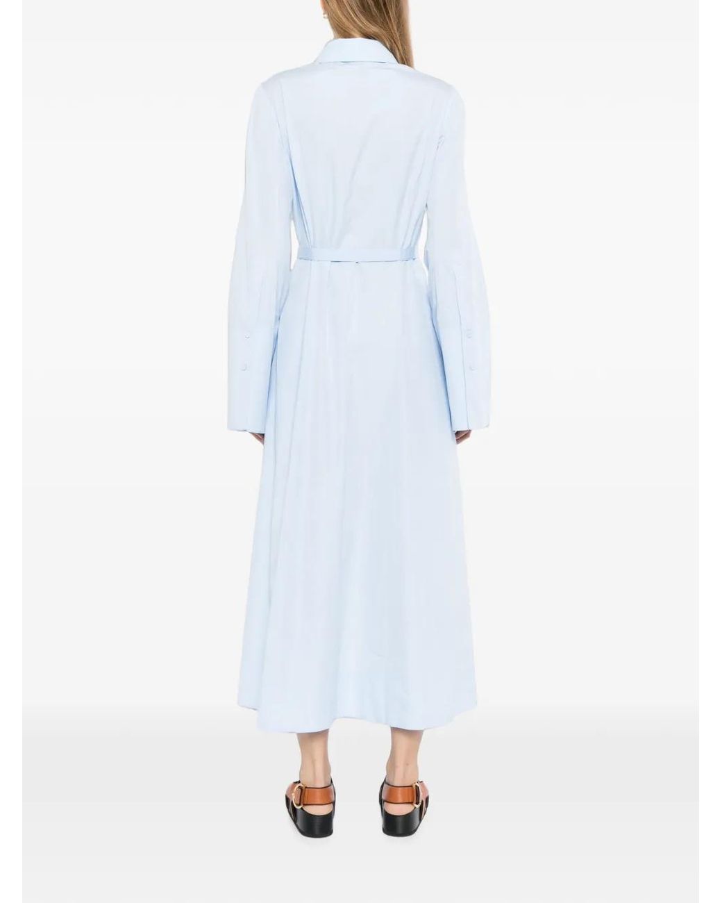 Gabriela Hearst Blue Carmina Dress