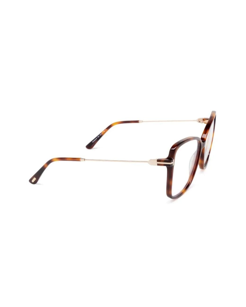 Tom Ford Brown Butterfly Frame Glasses
