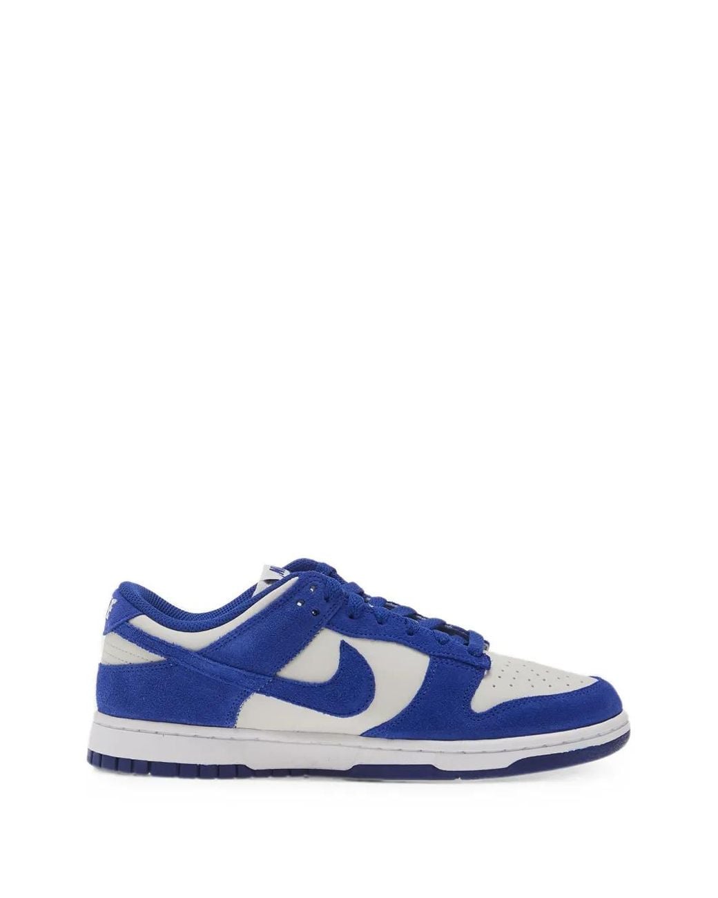 Nike Blue Dunk Low Suede Shoes