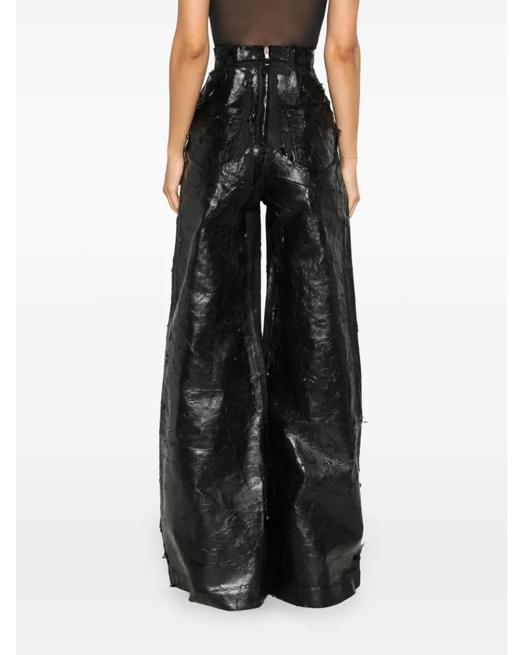 Rick Owens Black Dirt Cooper Trousers