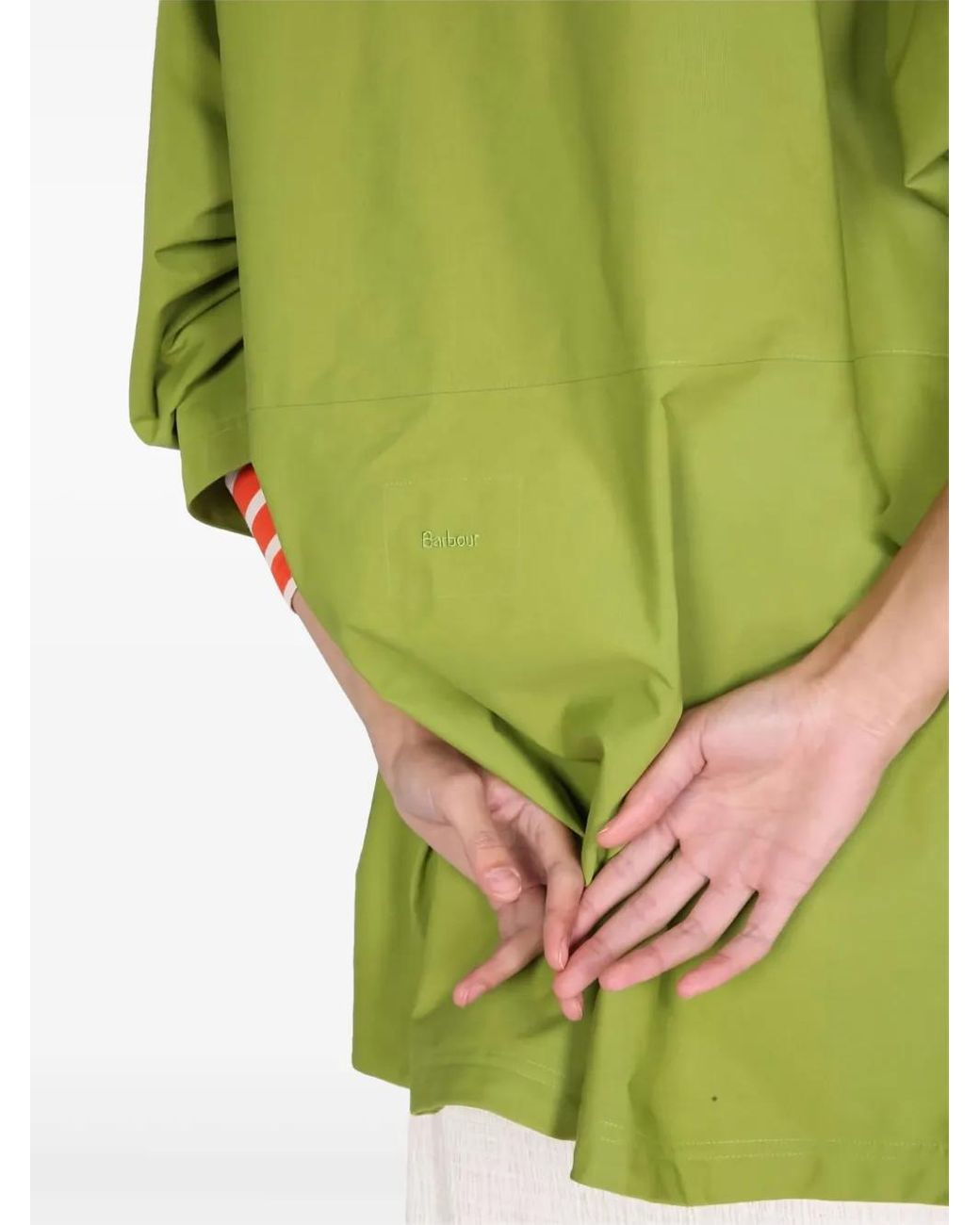 Barbour Green Hooded Drawstring Jacket