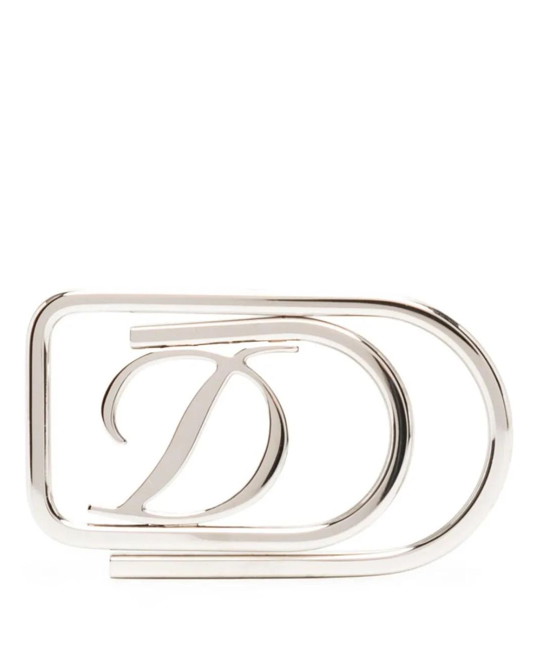 S T Dupont Natural Palladium Money Clip