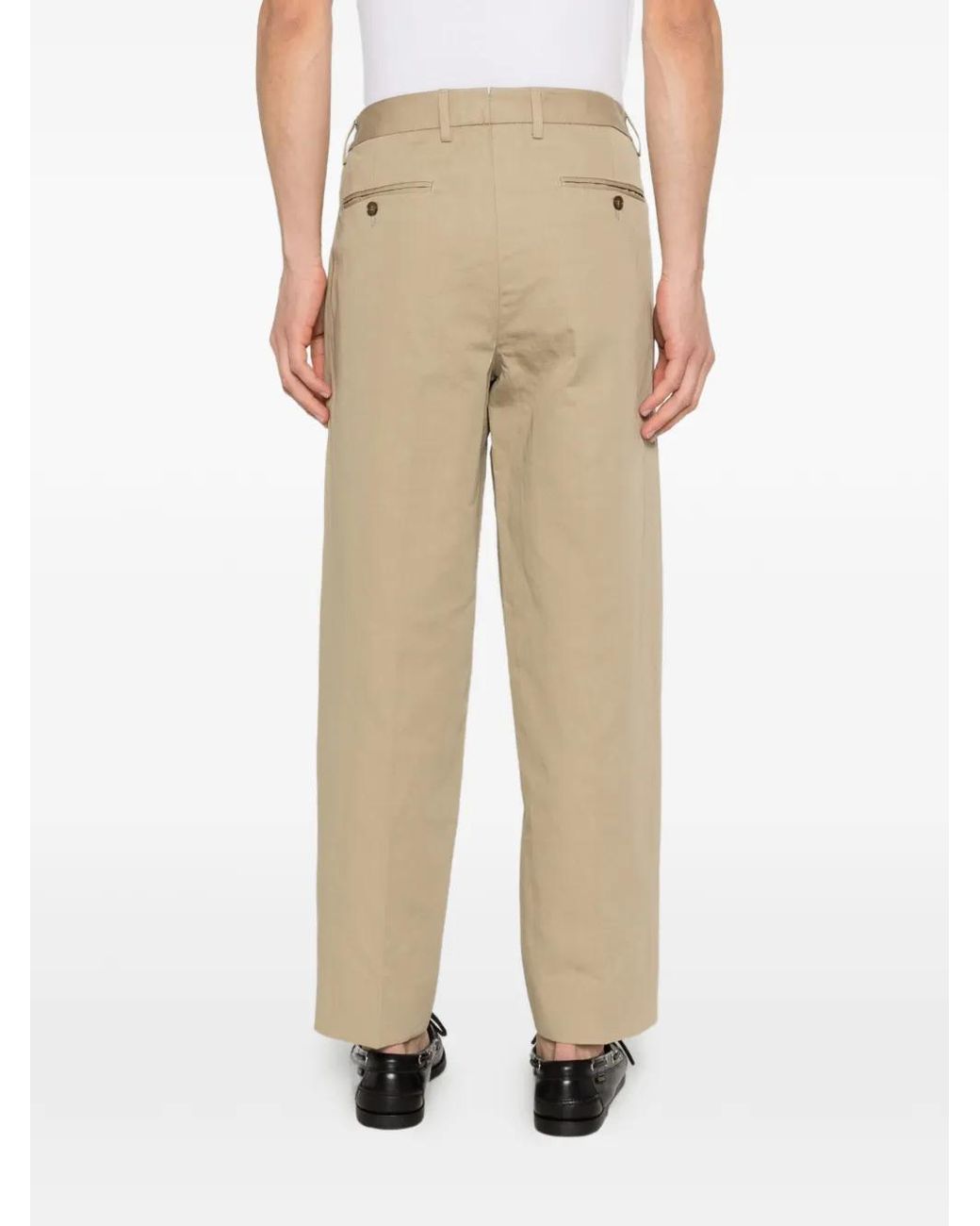 Briglia 1949 Natural Pleated Trousers for men
