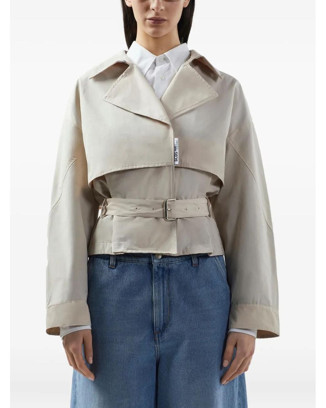 Gcds White Belted Jacket