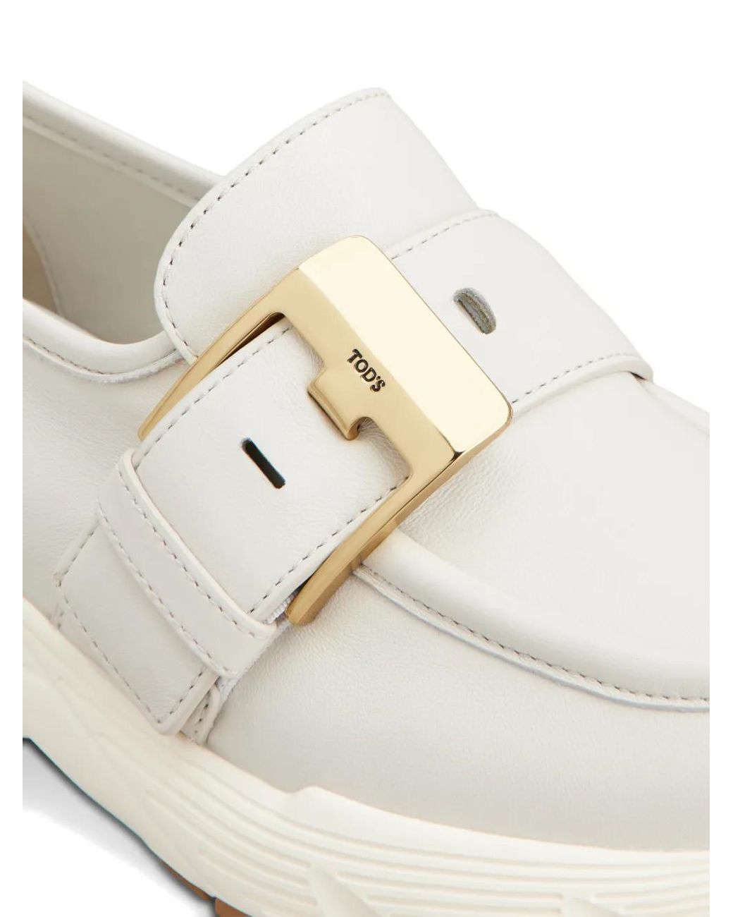 Tod's White Sporty Mules