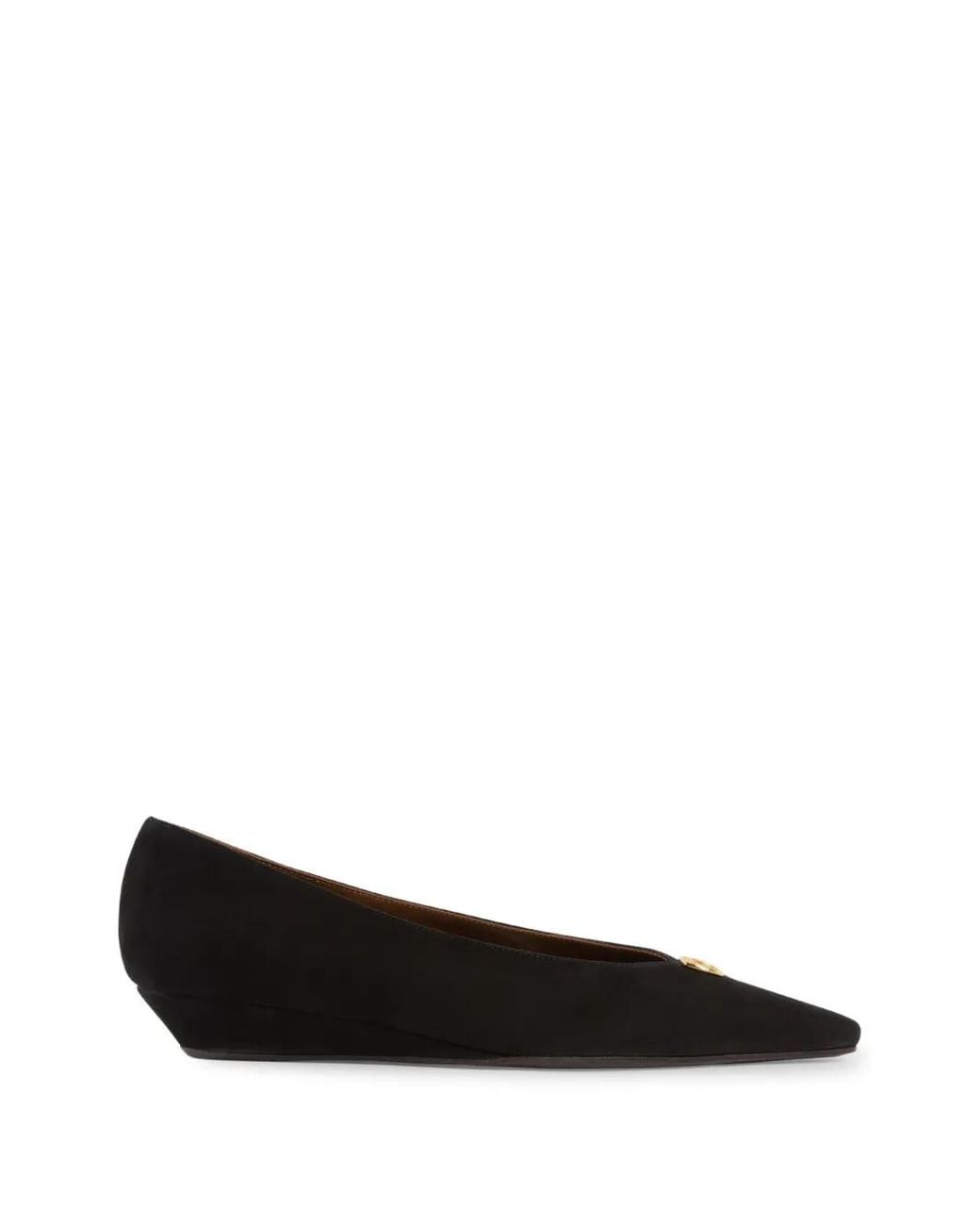 Giuseppe Zanotti Black Ballerines Seal