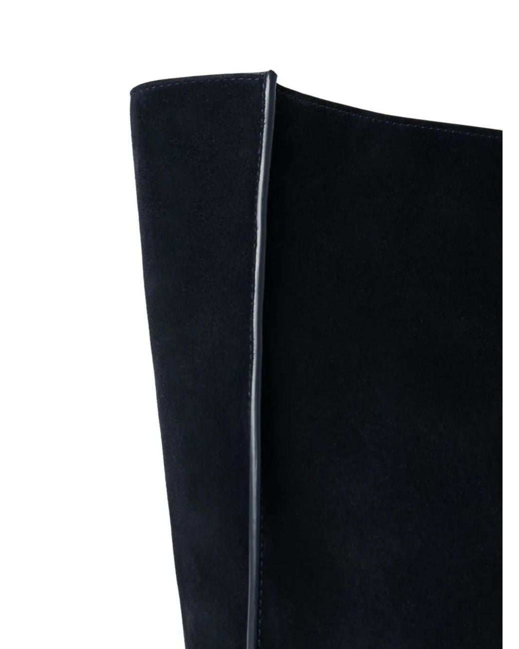 Studio Nicholson Black Doublet Slouch Suede Shoulder Bag