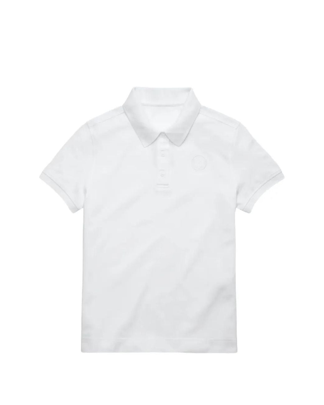 Canada Goose White Button Polo Shirt